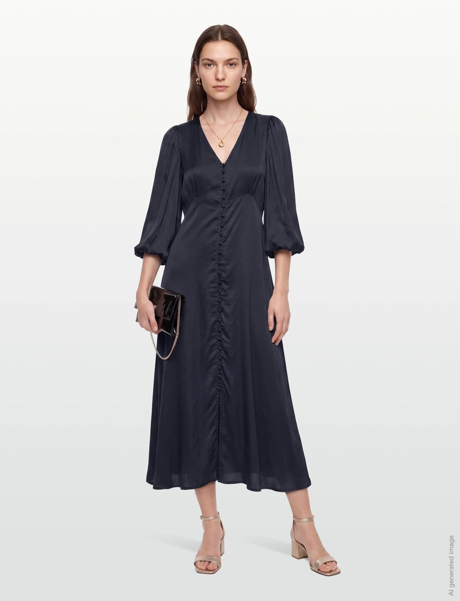 Claire Woman - Cwdünia - pidulikud kleidid - dark navy - 0