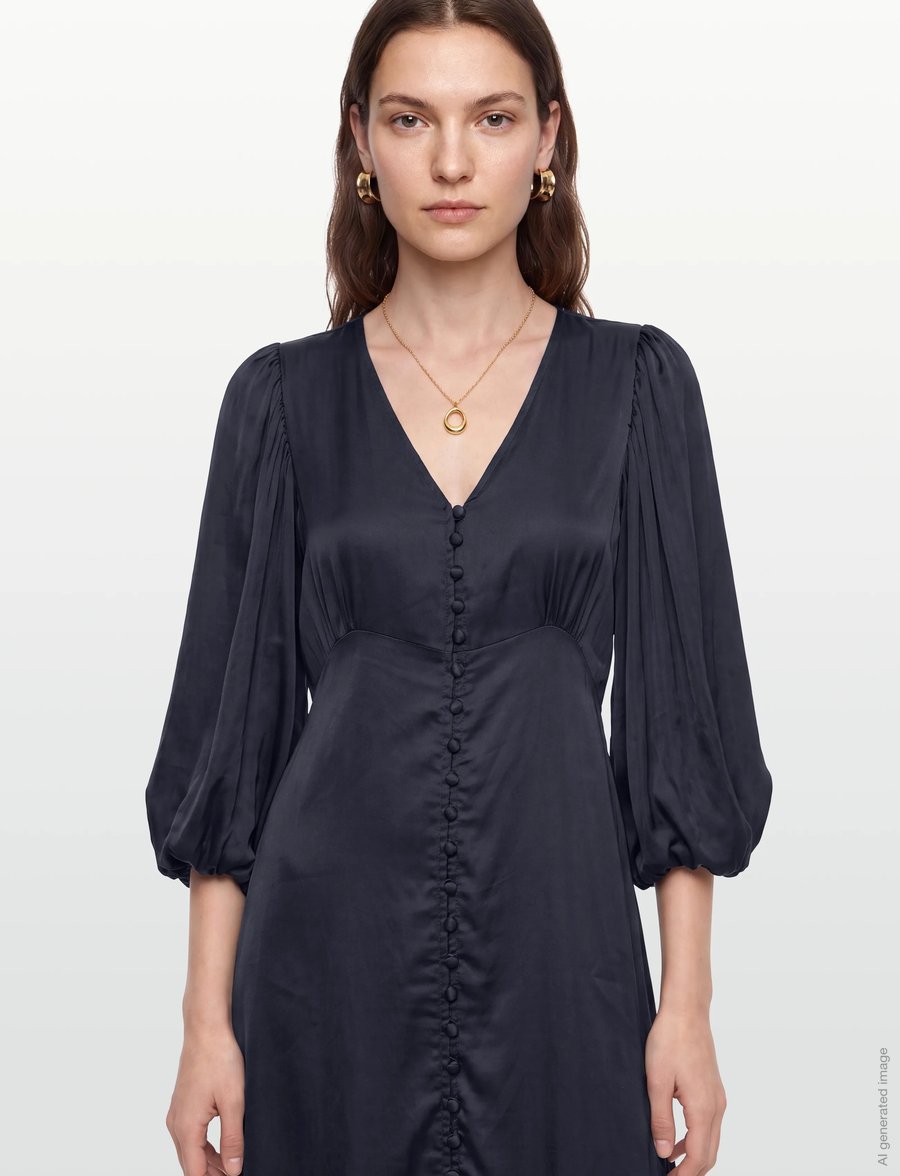 Claire Woman - Cwdünia - pidulikud kleidid - dark navy - 3