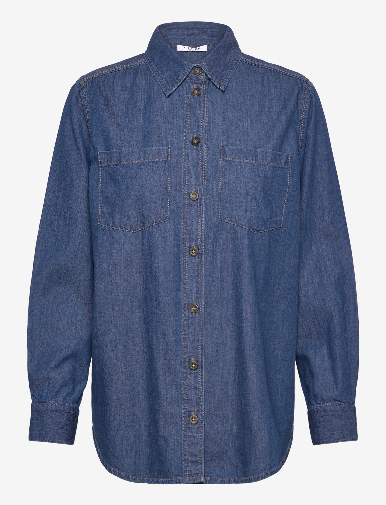 Claire Woman - CWRhianna - denimskjorter - blue denim - 1