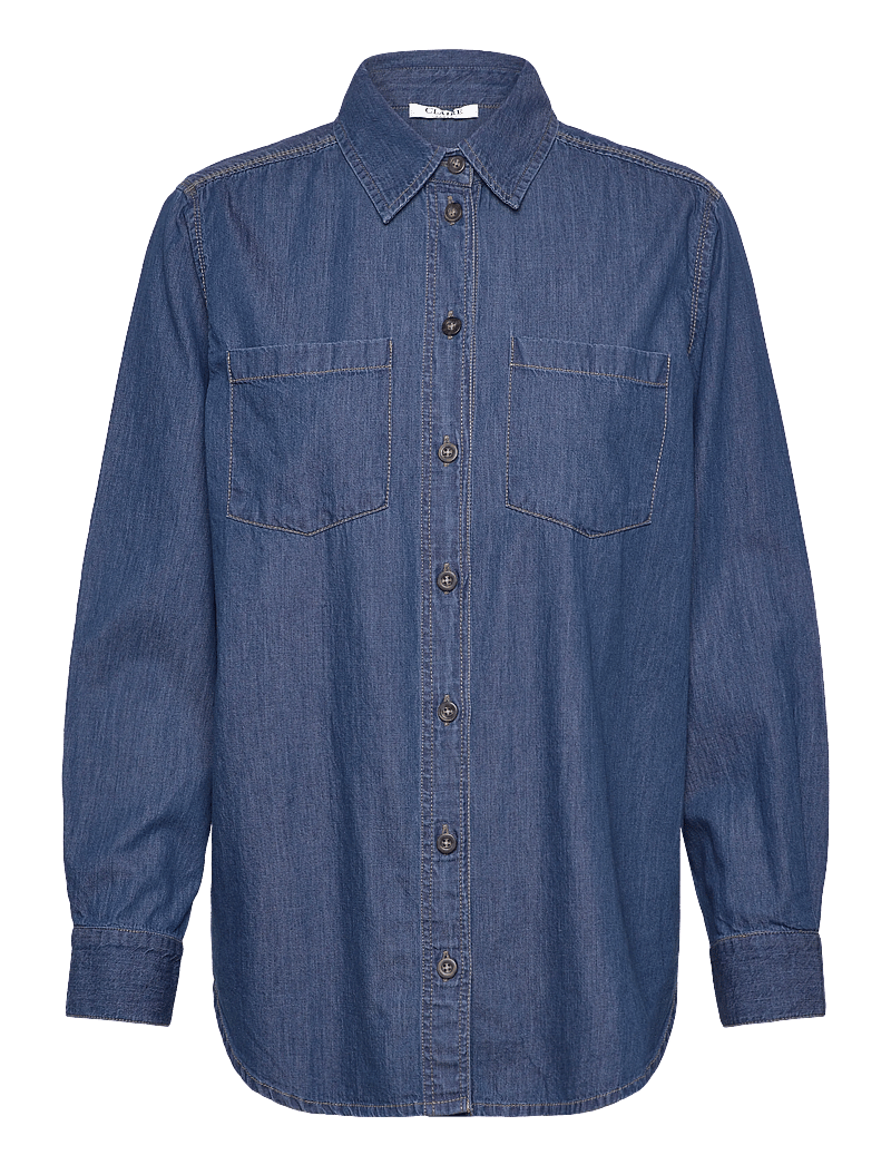 Claire Woman - CWRhianna - denimskjorter - blue denim - 1