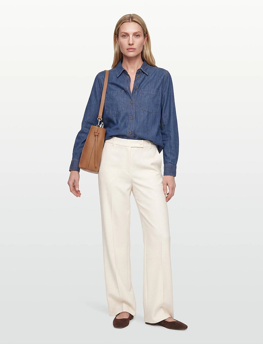 Claire Woman - CWRhianna - chemises en jeans - blue denim - 0