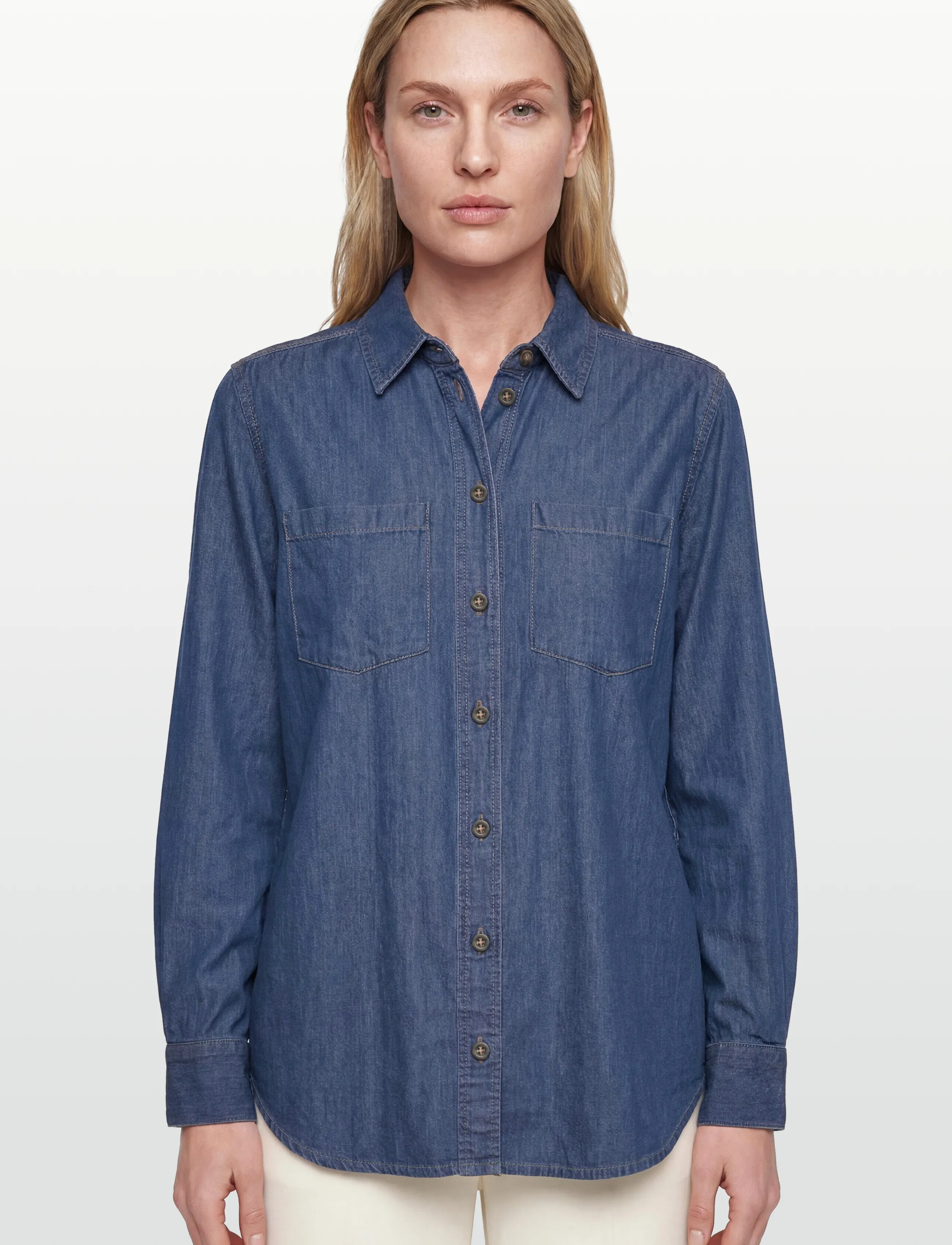 Claire Woman - CWRhianna - chemises en jeans - blue denim - 3