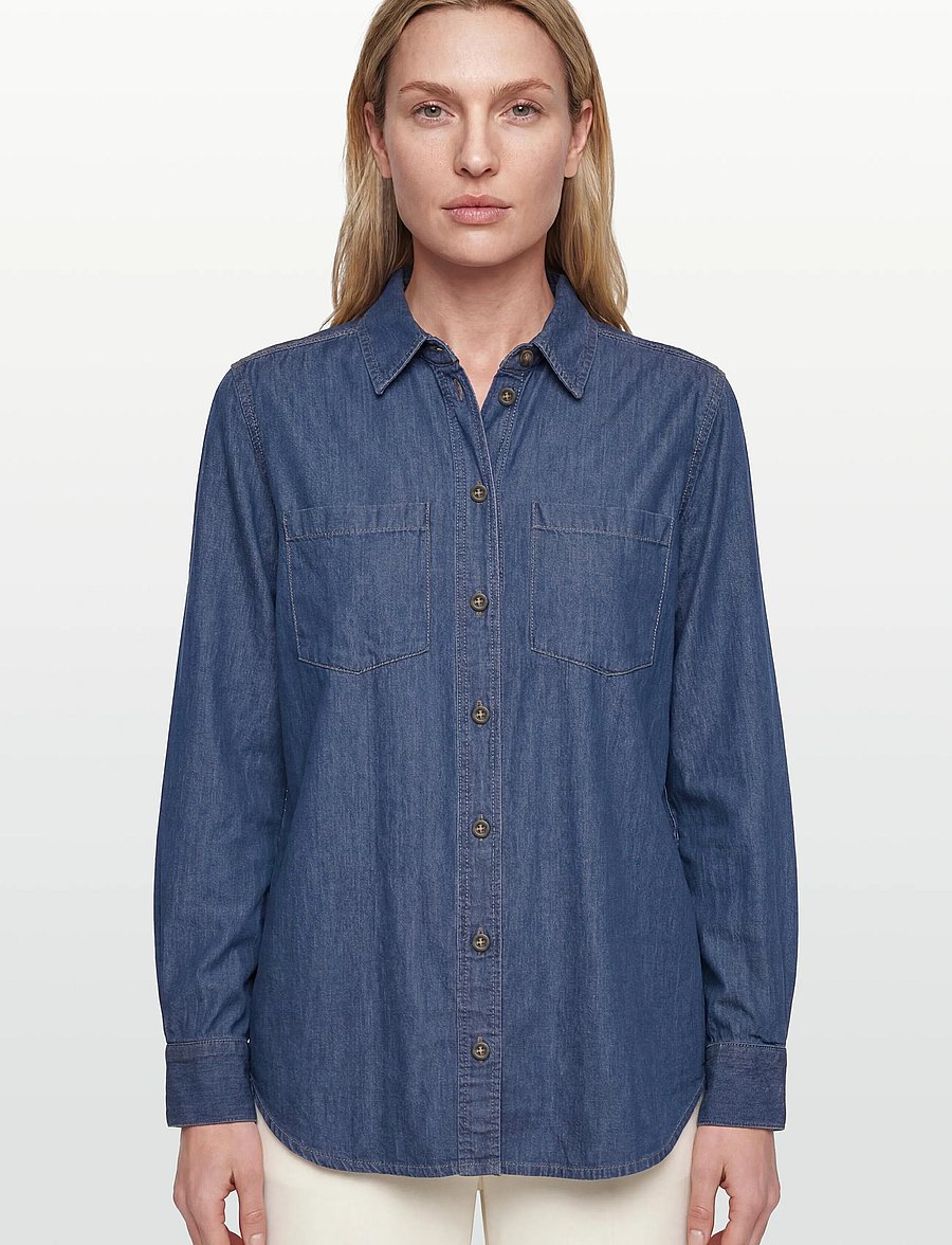 Claire Woman - CWRhianna - chemises en jeans - blue denim - 3