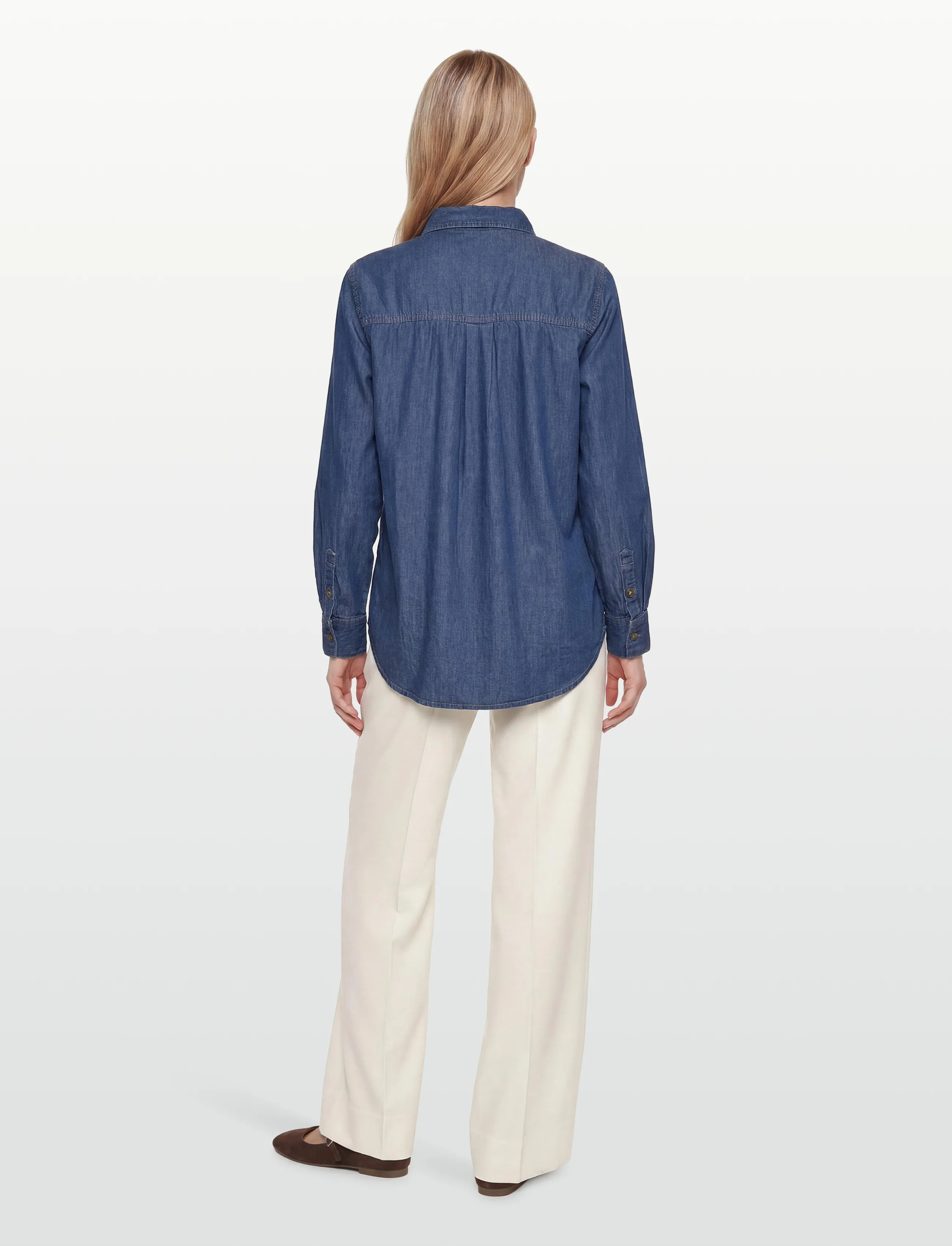Claire Woman - CWRhianna - chemises en jeans - blue denim - 4