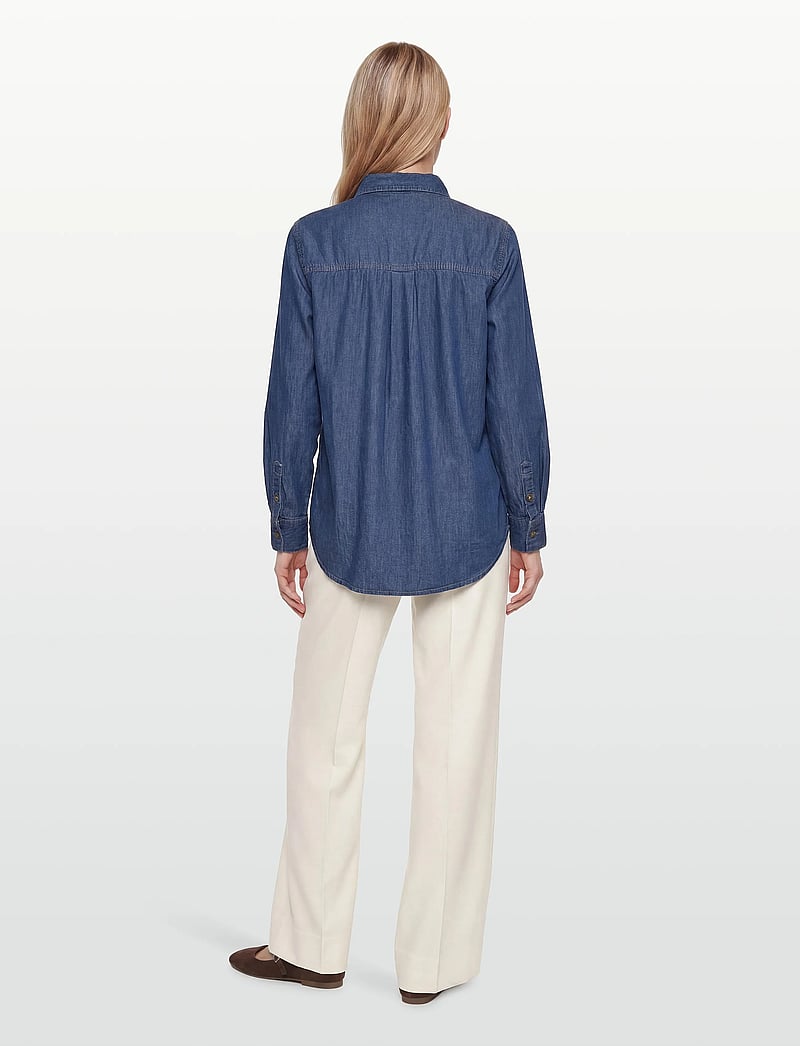 Claire Woman - CWRhianna - denimskjorter - blue denim - 4