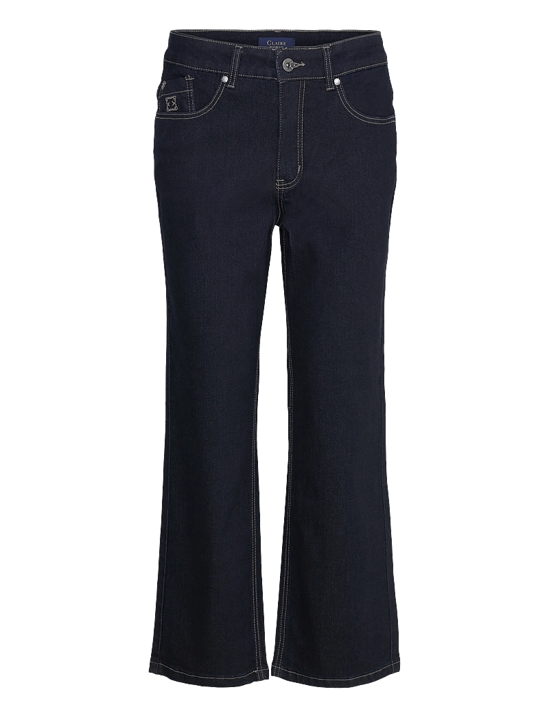 Claire Woman - Cwjess - flared jeans - dark blue denim - 0