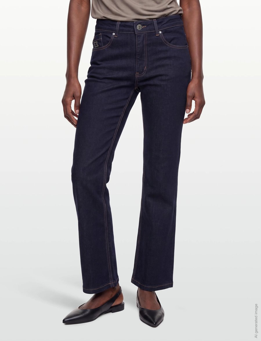 Claire Woman - Cwjess - flared jeans - dark blue denim - 3