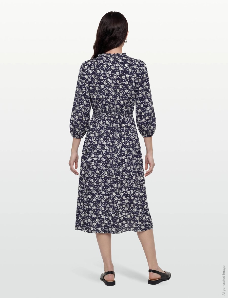 Claire Woman - CWDotta - maxikleider - dark navy - 4