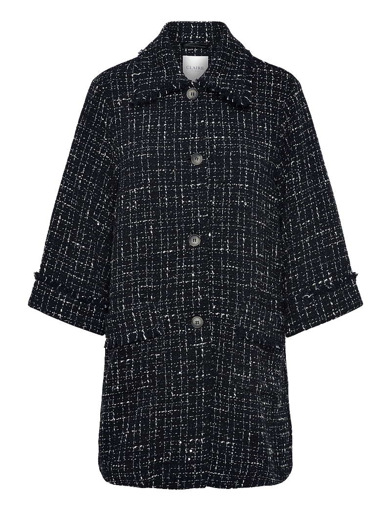 Claire Woman - Cweduarda - single breasted blazers - black - 0