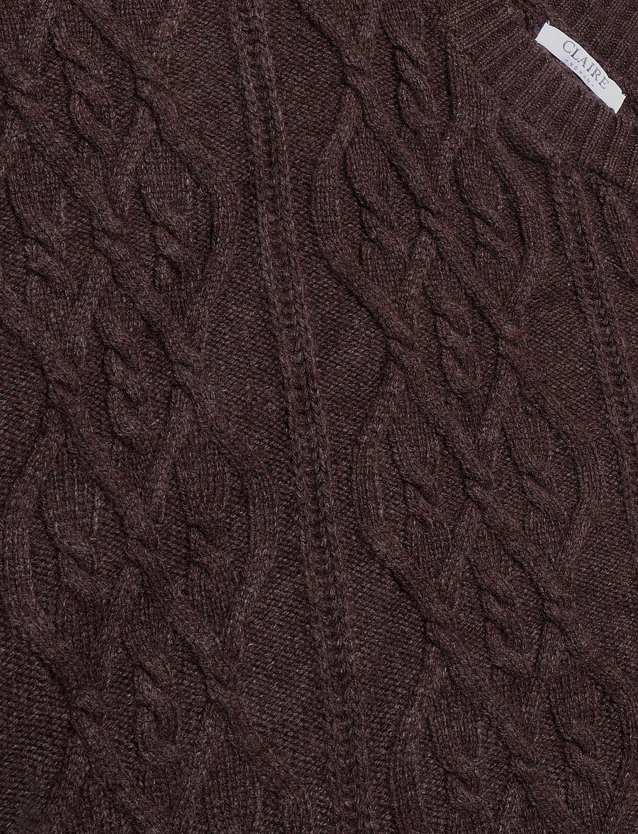 Claire Woman - CWFeluca - tunna kappor - chocolate melange - 2
