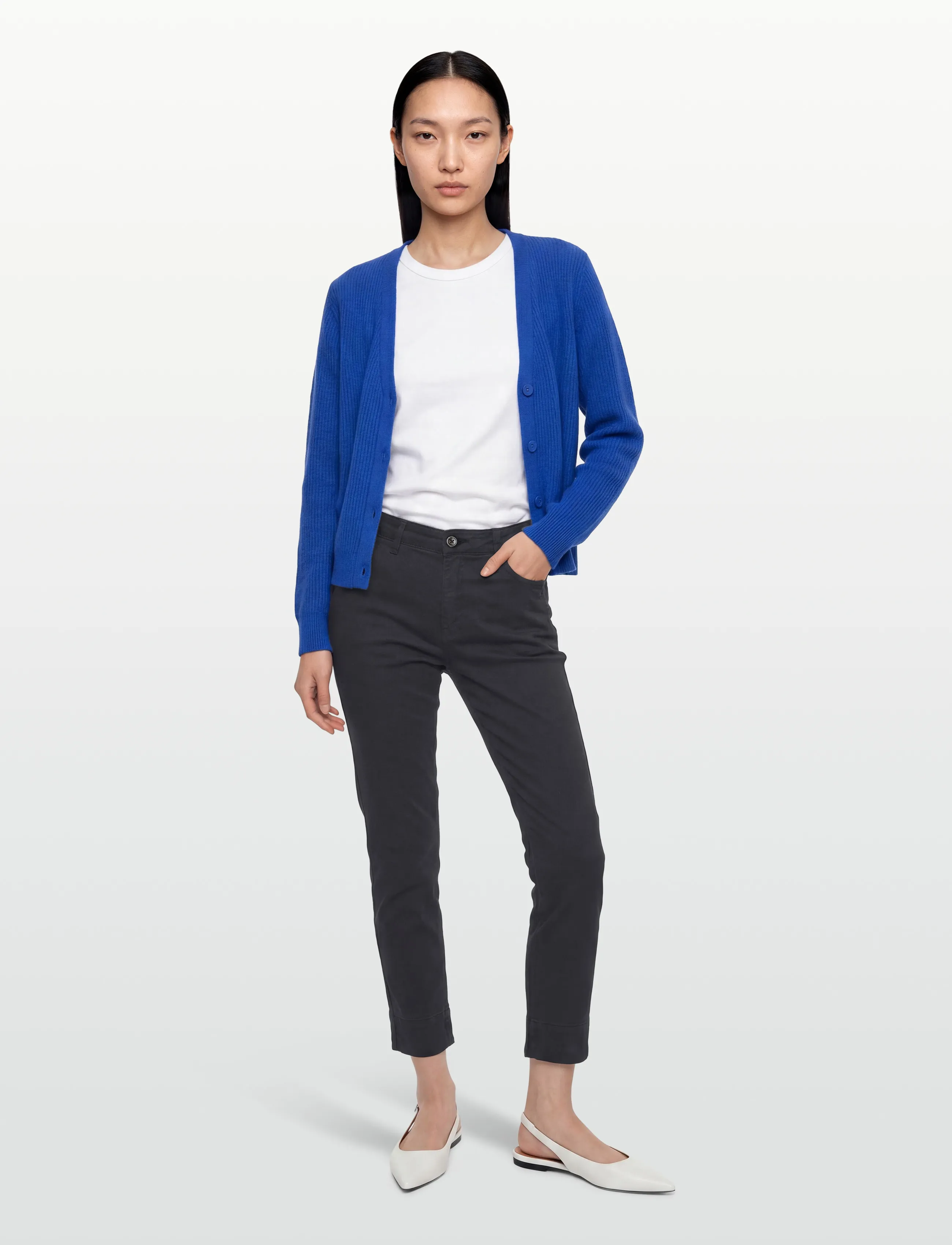 Claire Woman Cwthareza, 42, Trousers, Marineblau - Capri Frauen
