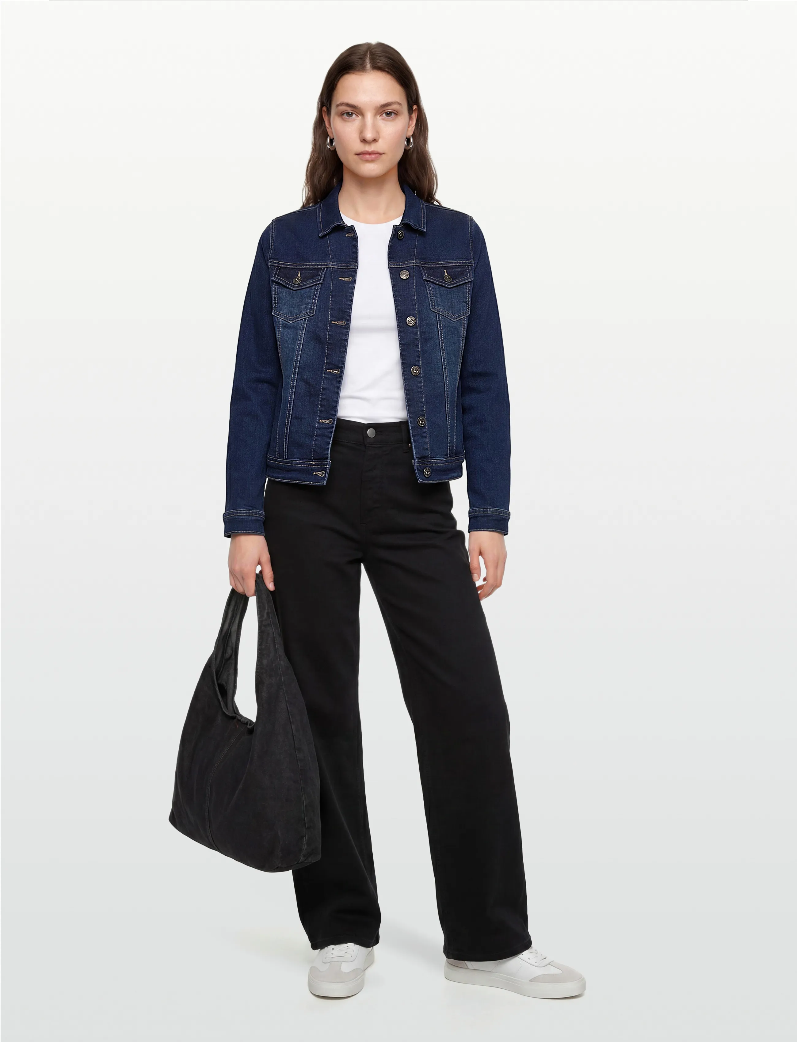 Claire Woman Jackets Cwelaine - Inspiration - LIGHT DENIM / navy