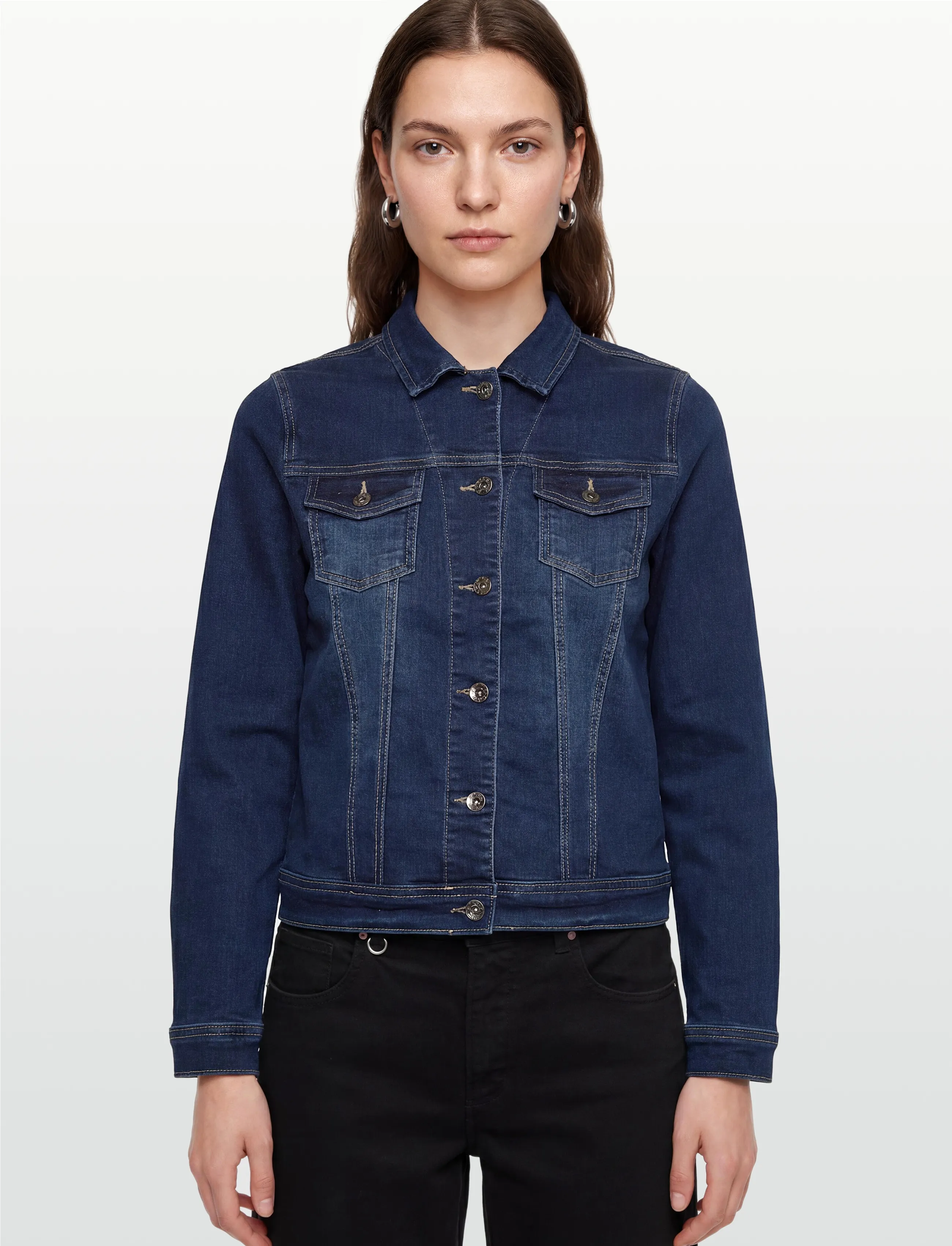 Claire Woman - Jackets Cwelaine - spring jackets - light denim - 3
