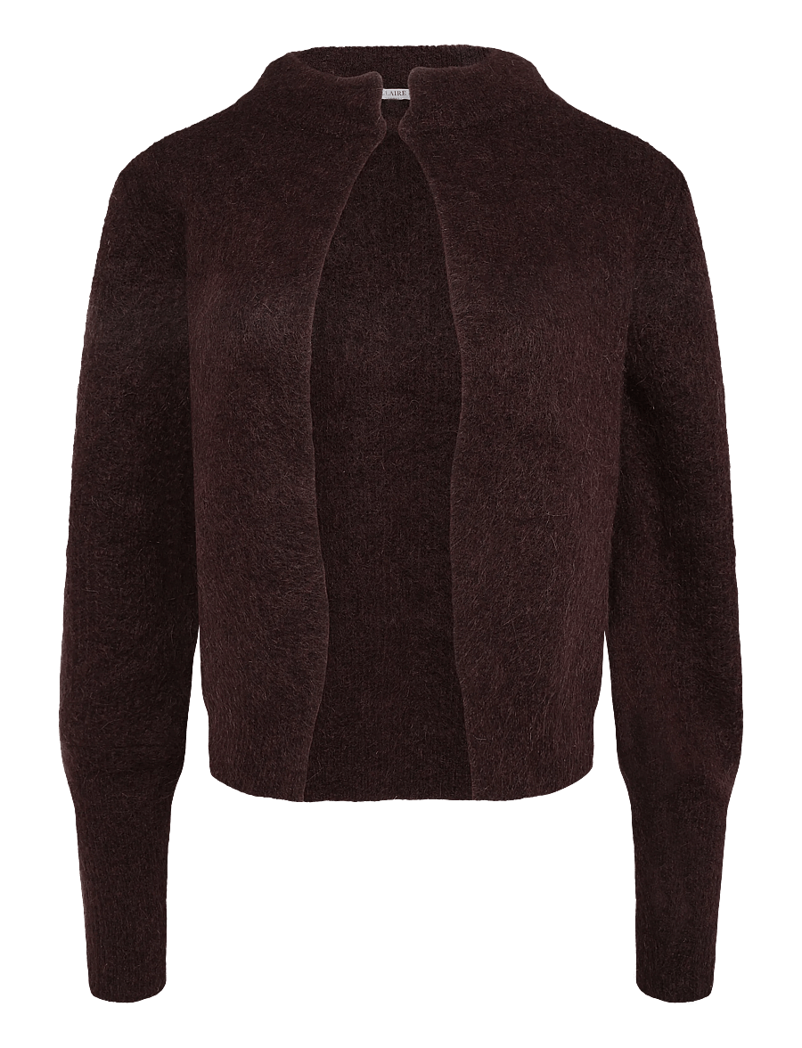 Claire Woman - CWChelsea - koftor - chocolate melange - 0