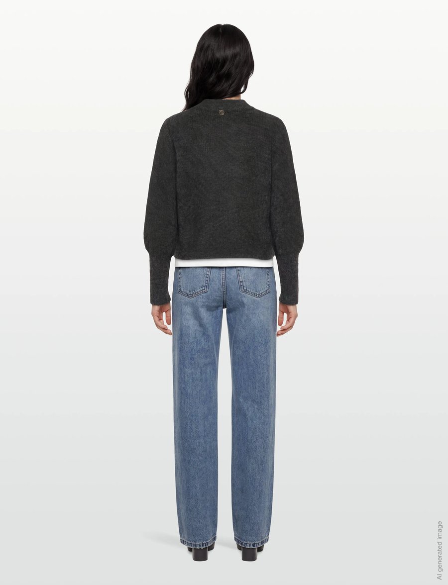 Claire Woman - CWChelsea - kardiganid - dark grey melange - 4