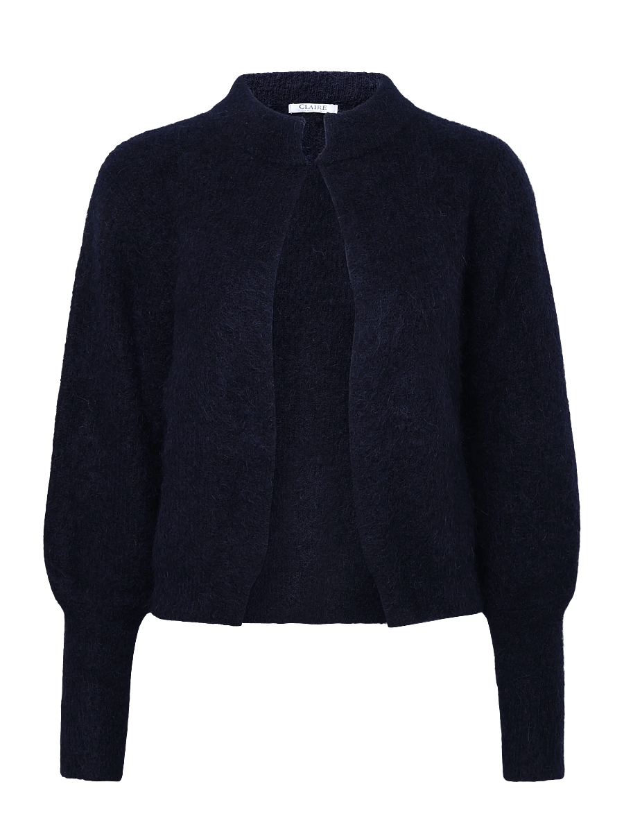 Claire Woman - CWChelsea - cardigans - dark navy melange - 0