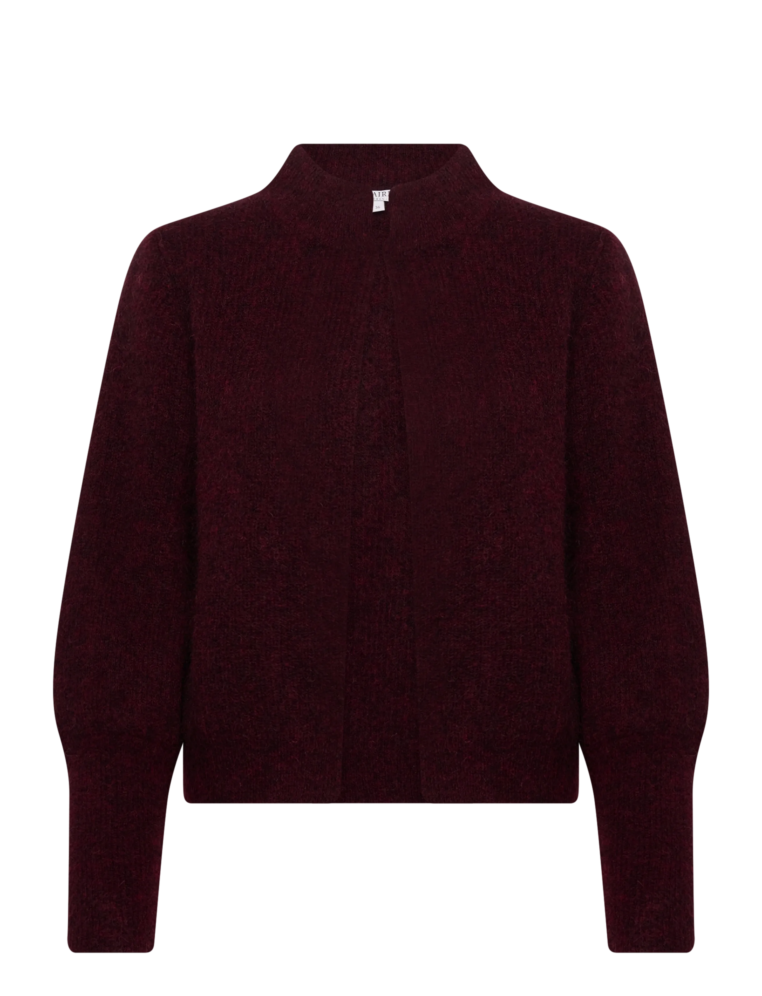 Claire Woman - CWChelsea - cardigans - wine melange - 0
