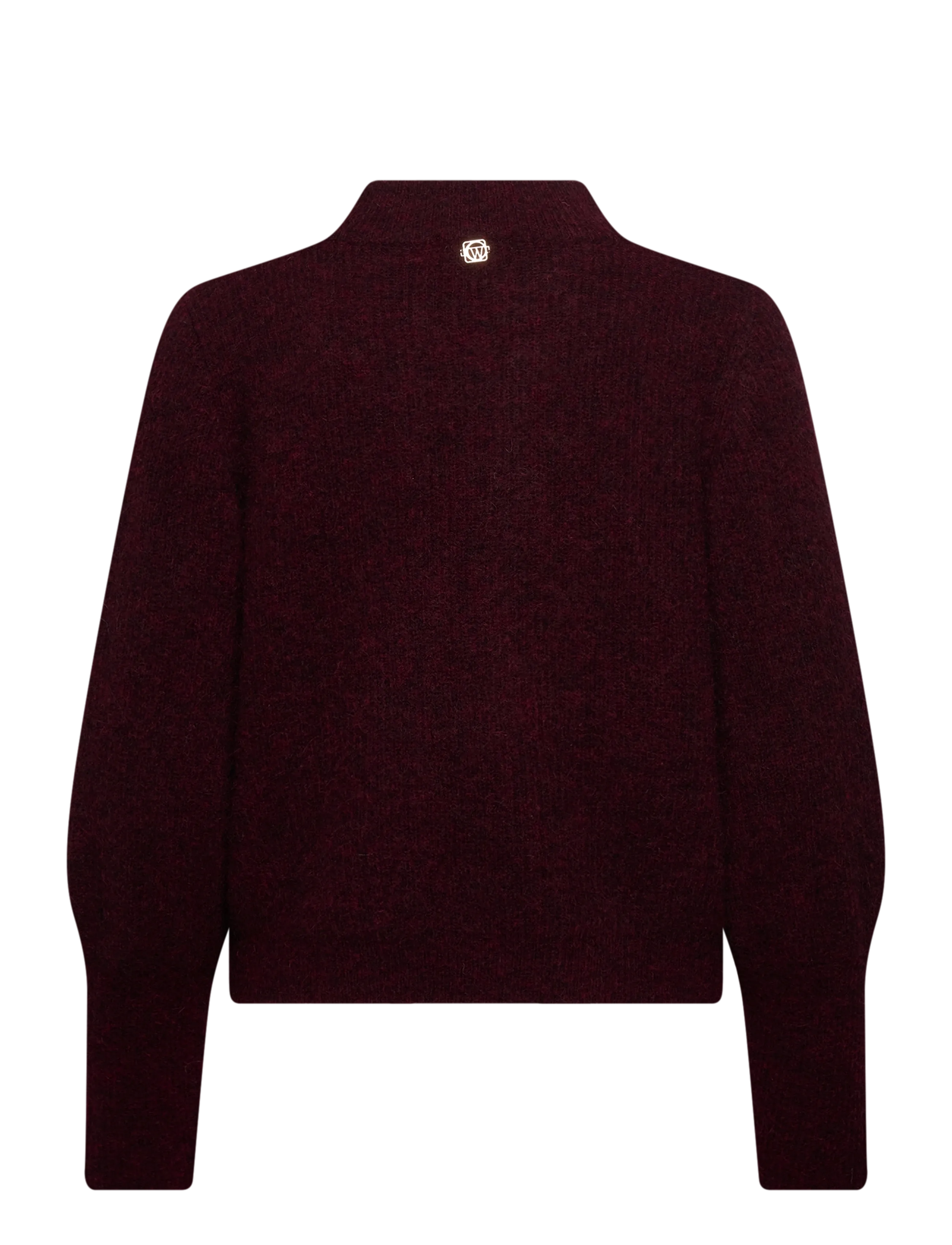 Claire Woman - CWChelsea - cardigans - wine melange - 1
