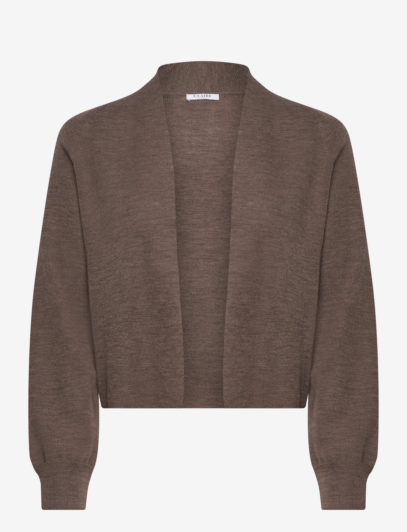 Claire Woman - Knit CWCeline - koftor - cacao melange - 0