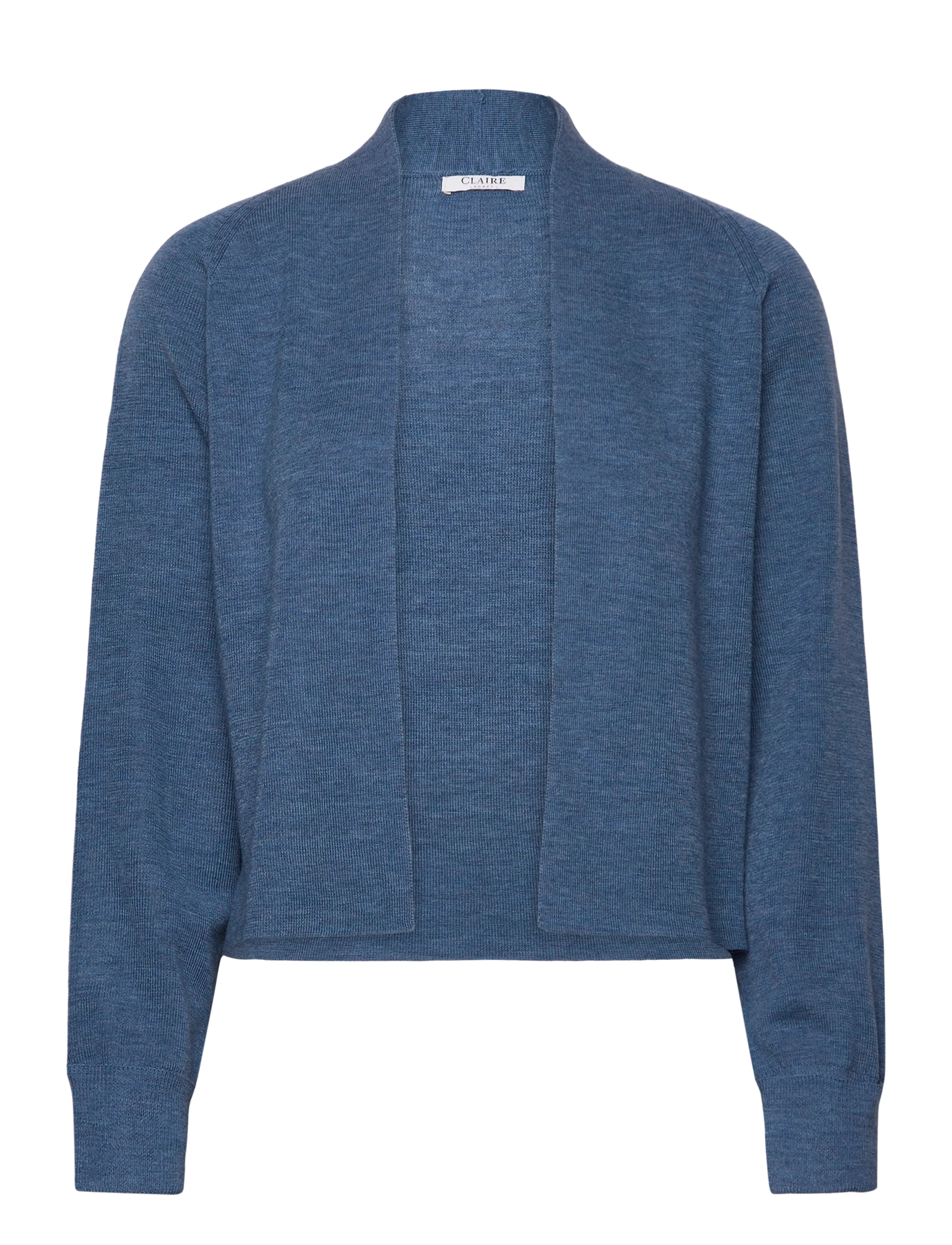 Claire Woman Knit CWCeline - Transitional Layering - WILD WIND MELANGE / blue