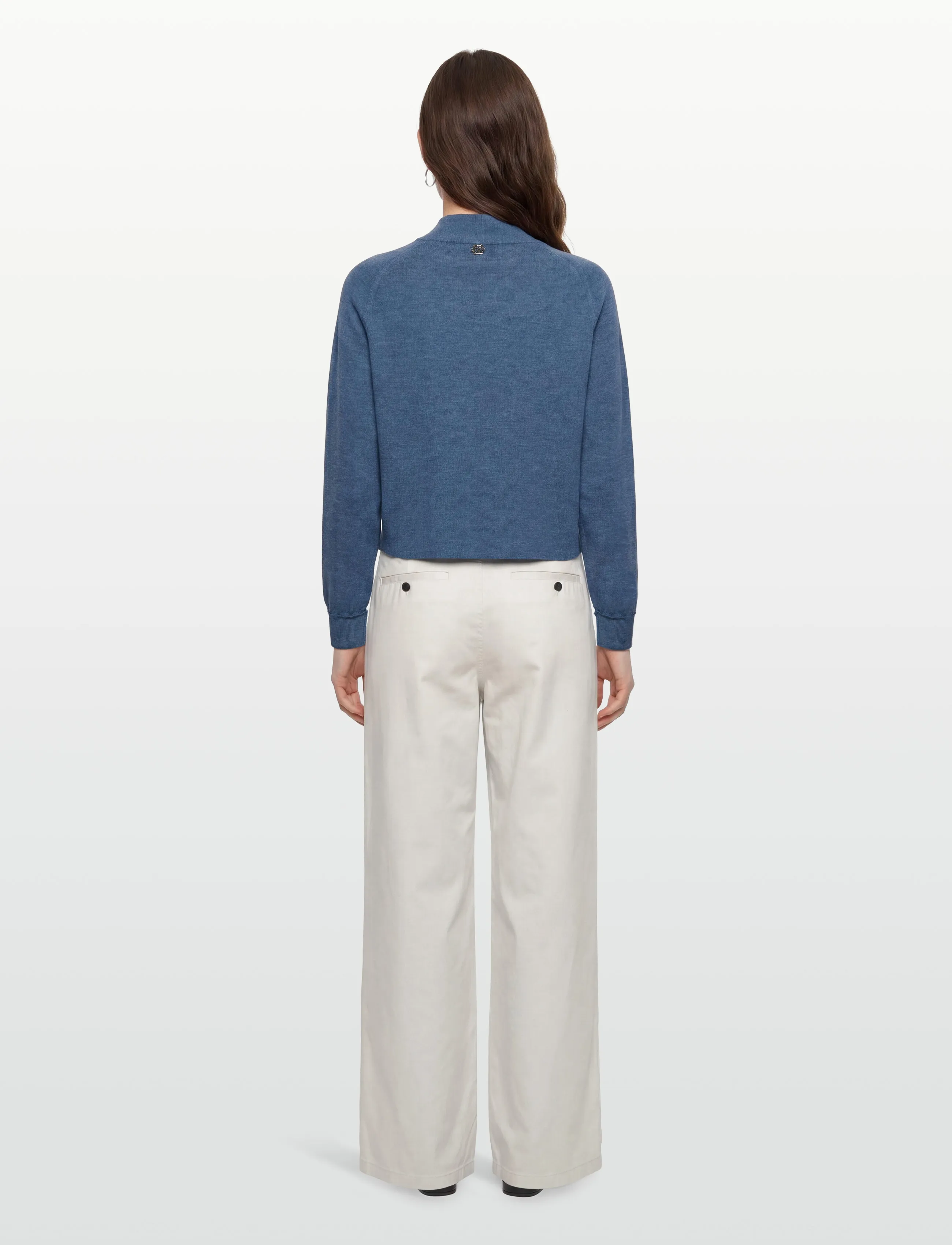 Claire Woman - Knit CWCeline - cardigans - wild wind melange - 4