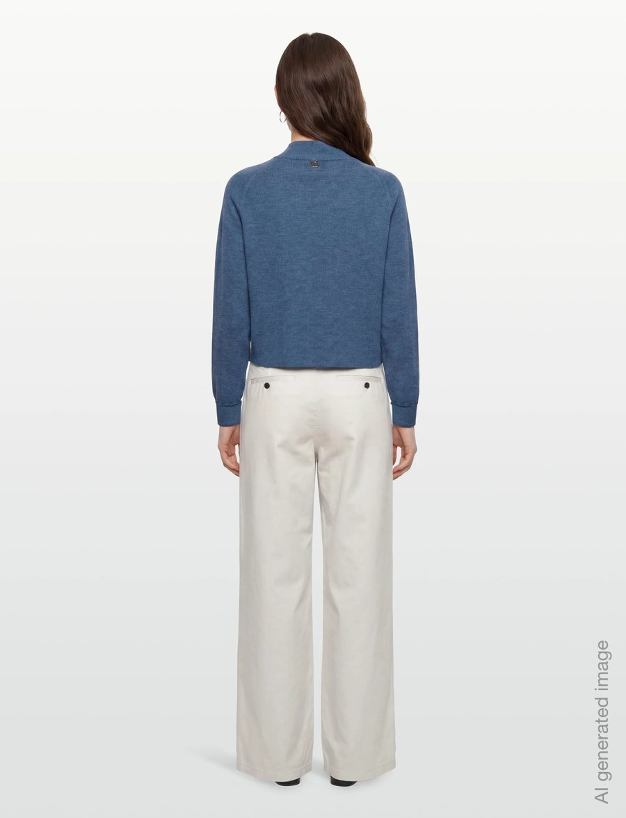 Claire Woman - Knit CWCeline - cardigans - wild wind melange - 4