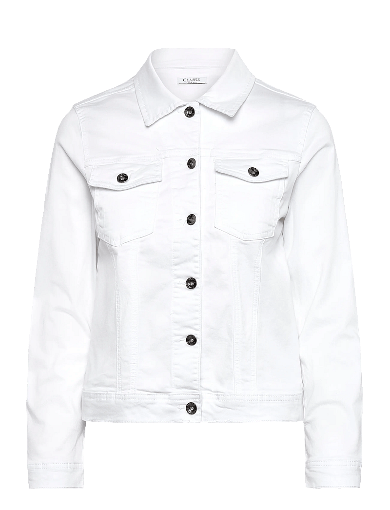 Claire Woman - Jackets Cwelaine - frühlingsjacken - white - 0