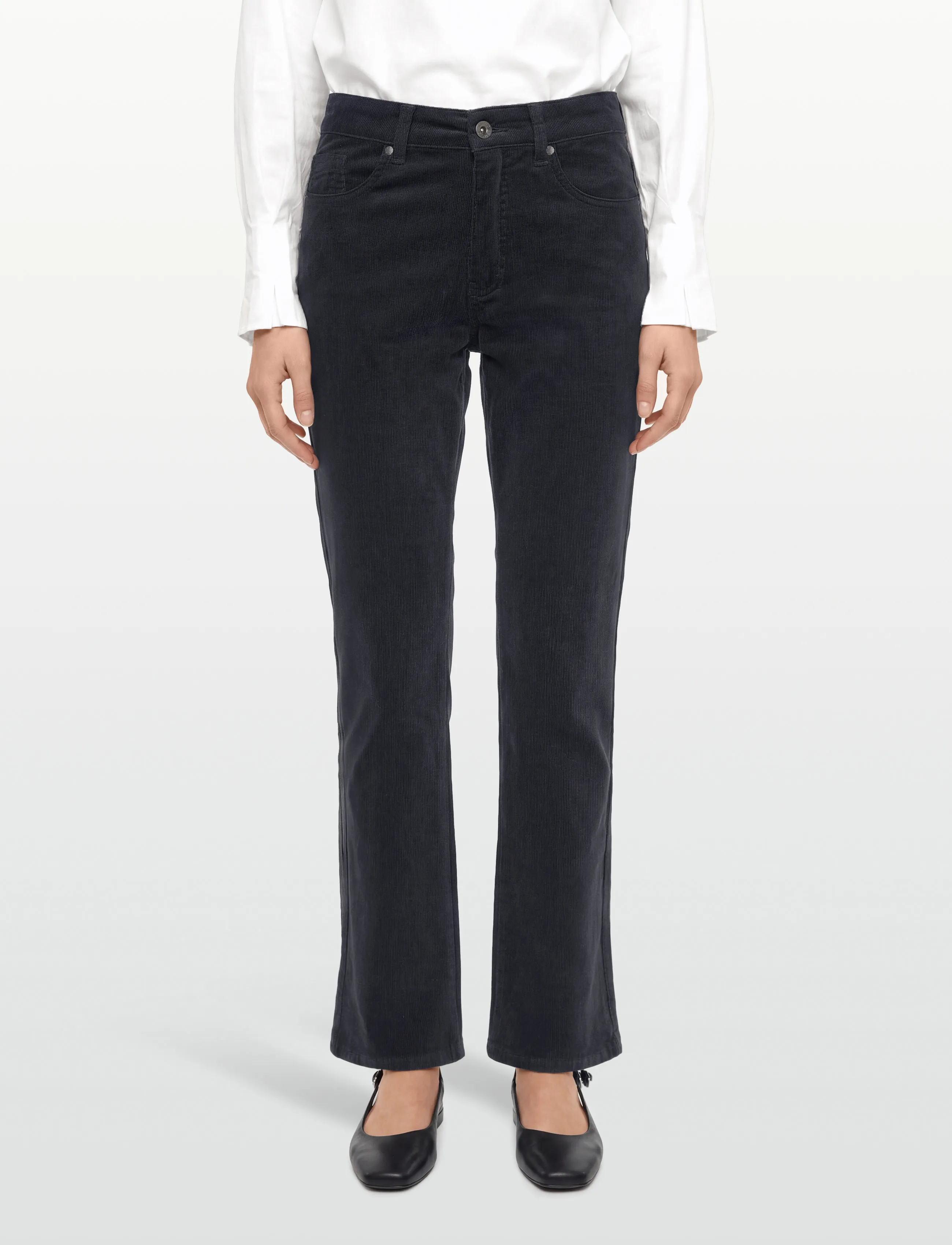 Claire Woman - CWJanice - flared jeans - dark navy - 3