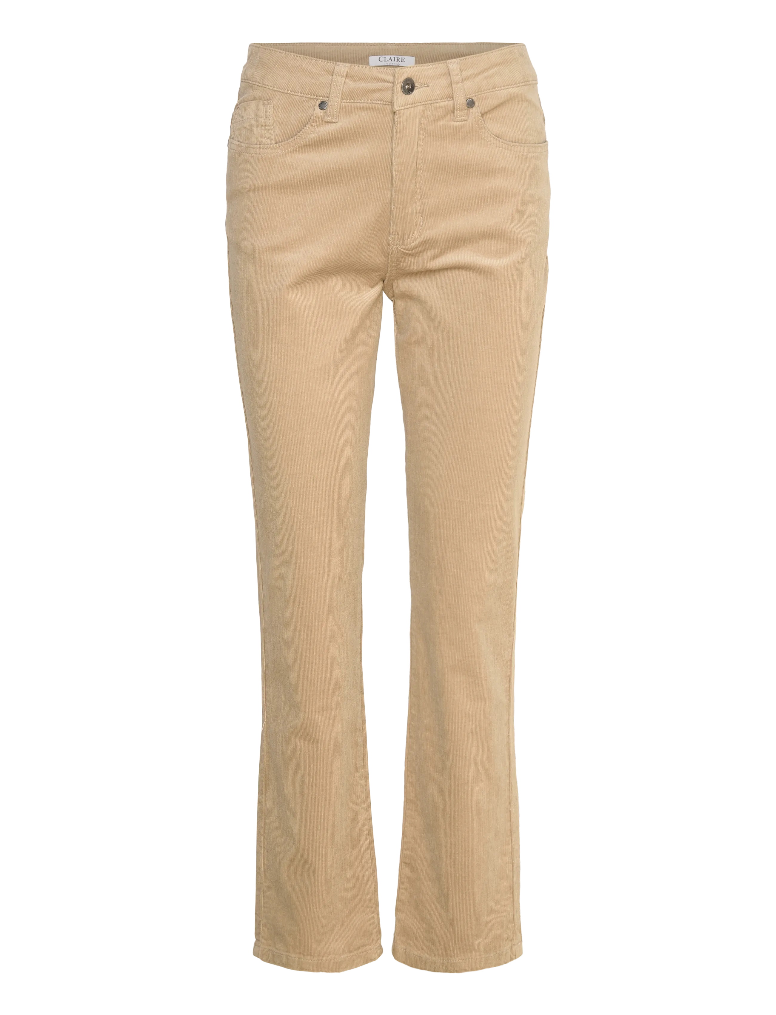 Claire Woman Cwjanice - Flared jeans - FEATHER / beige