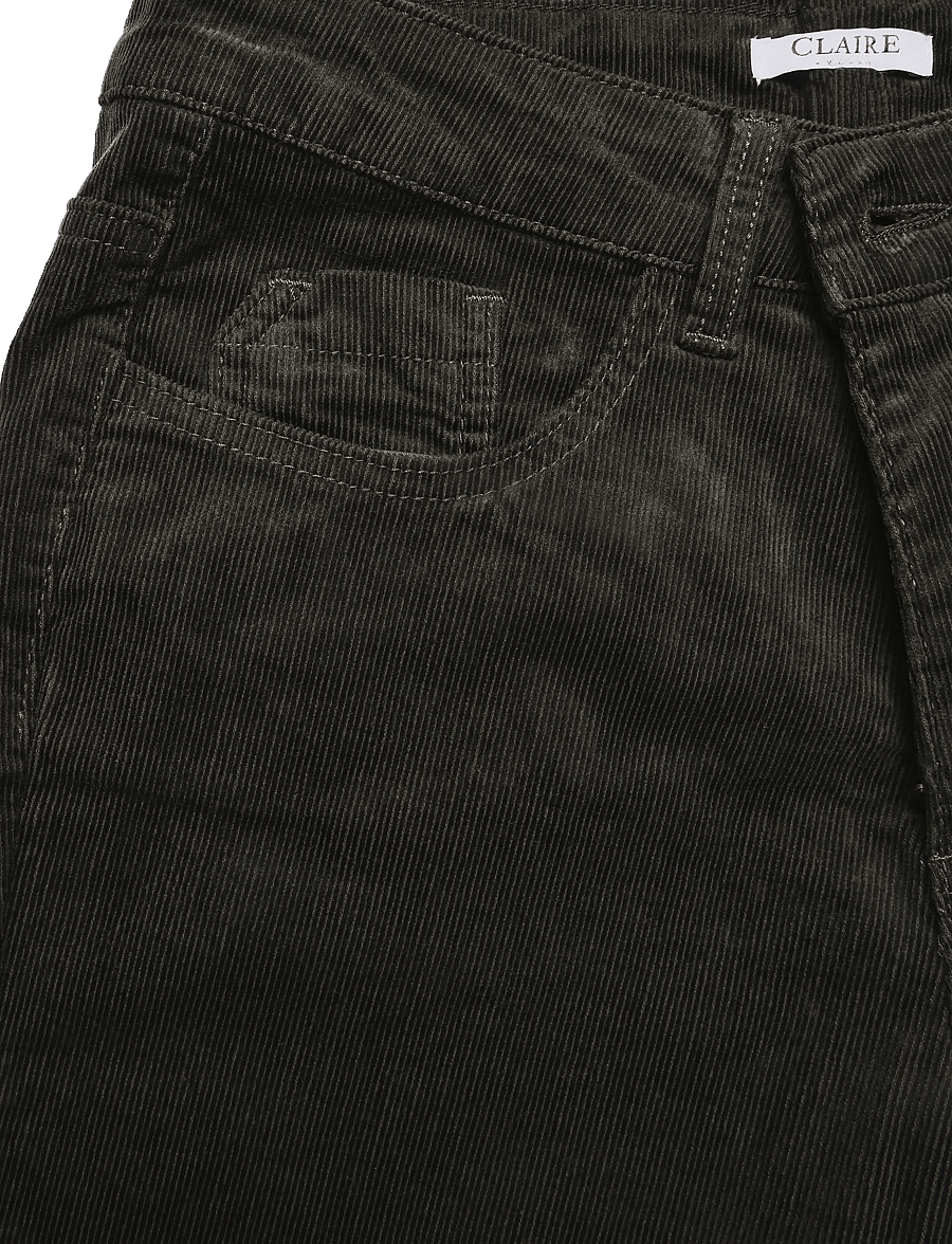 Claire Woman - Cwjanice - utsvängda jeans - old forest - 3