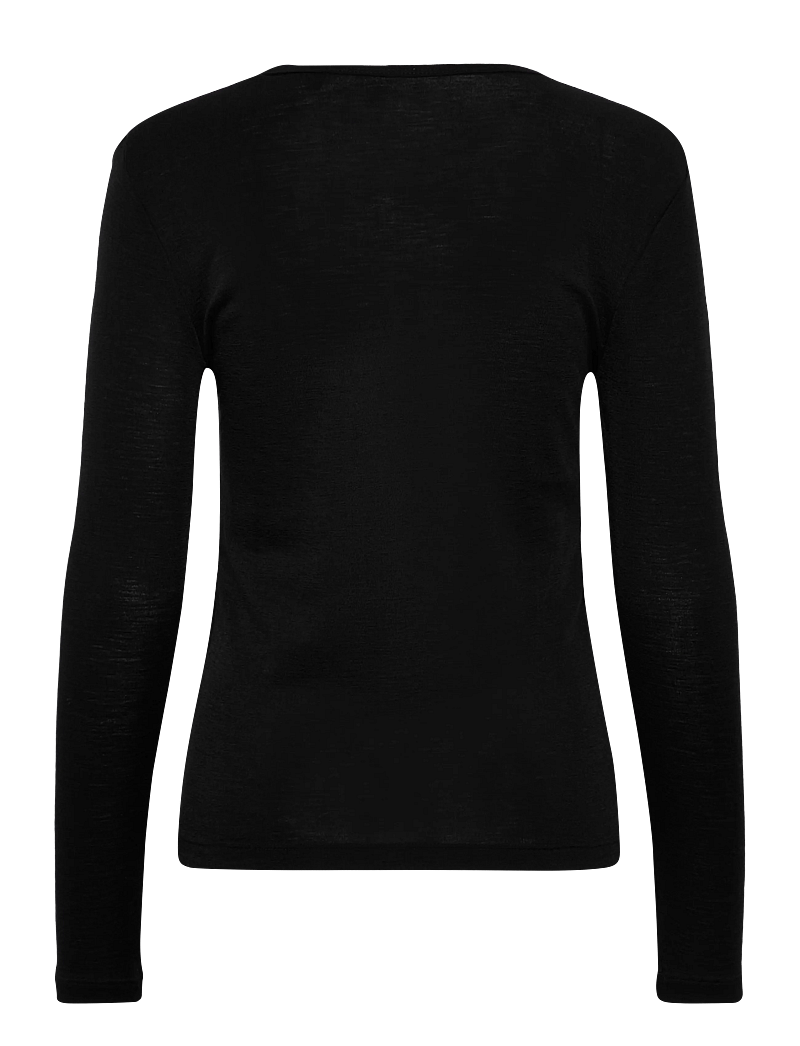 Claire Woman - T-shirt CWAubree - langærmede toppe - black - 2