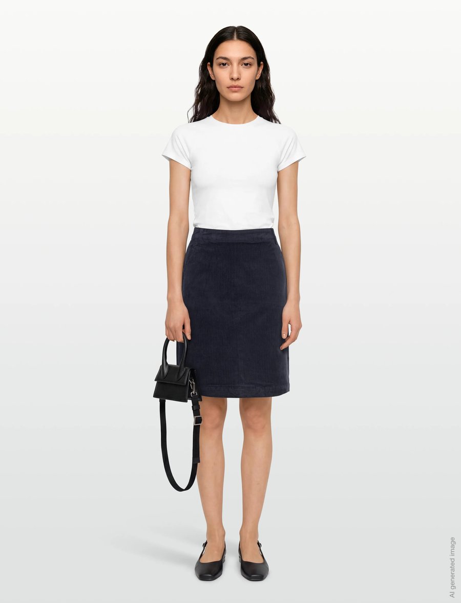 Claire Woman - Cwnadia - midi nederdele - dark navy - 0