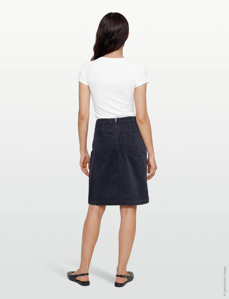 Claire Woman - Cwnadia - midi nederdele - dark navy - 4