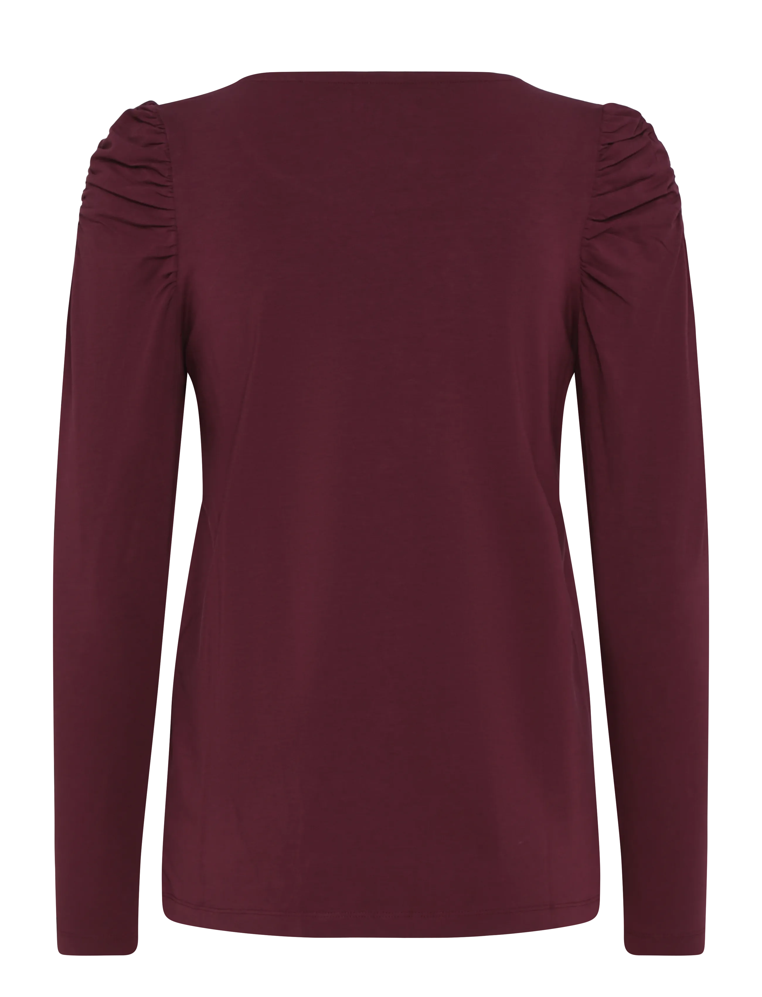 Claire Woman - CWAnne - long-sleeved tops - fig - 1