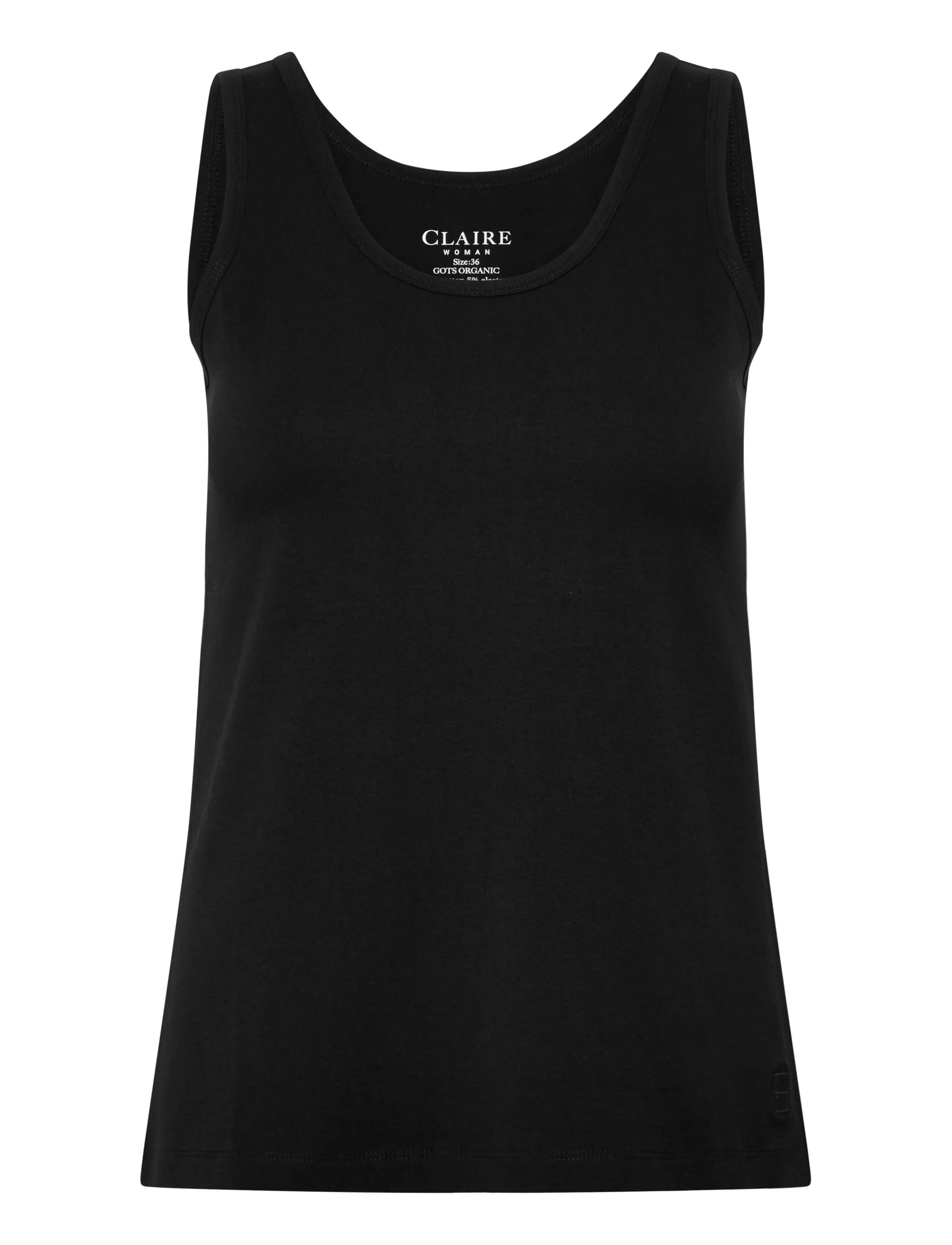 Claire Woman T-shirt CWAlexa - Pamatlietas - BLACK / black