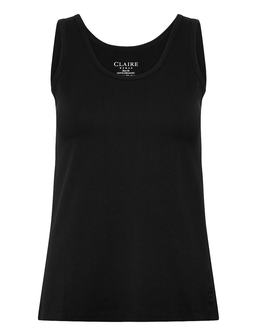 Claire Woman - T-shirt CWAlexa - hauts sans manches - black - 1