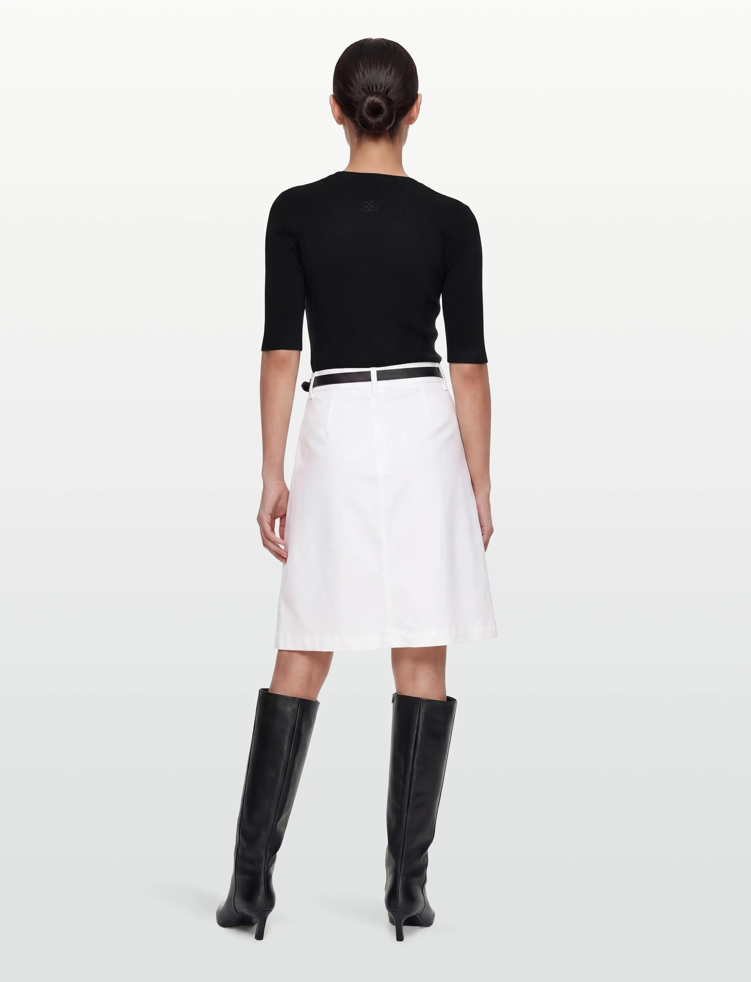 Claire Woman - Cwnagina - denimnederdele - gardenia - 4