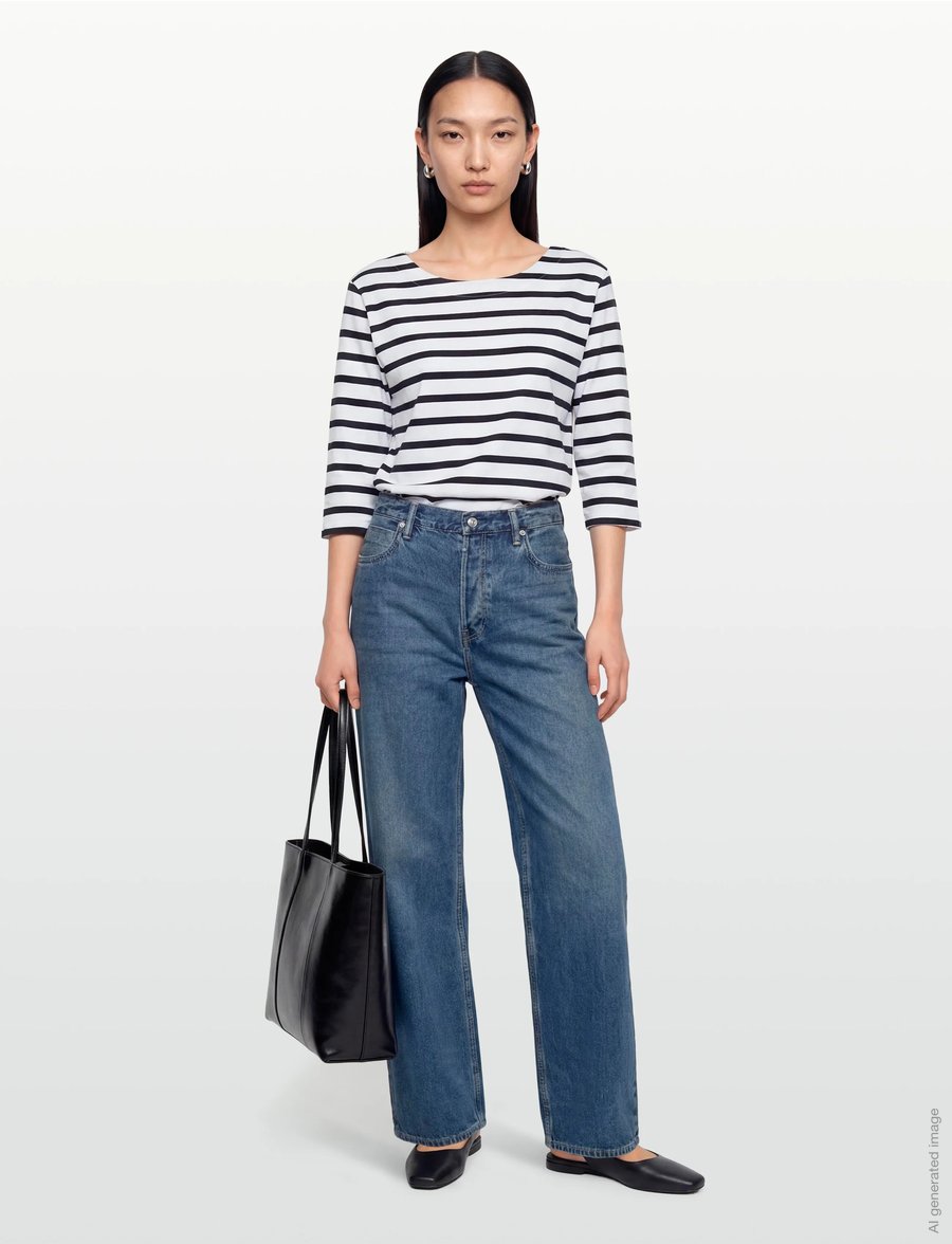 Claire Woman - Cwanette - langærmede toppe - dark navy - 0