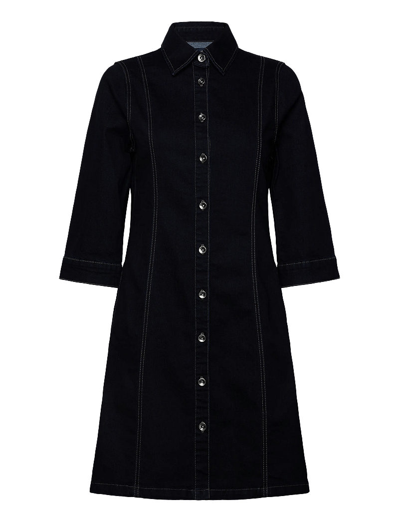 Claire Woman - Cwdaisymariia - hemdkleider - dark blue denim - 0