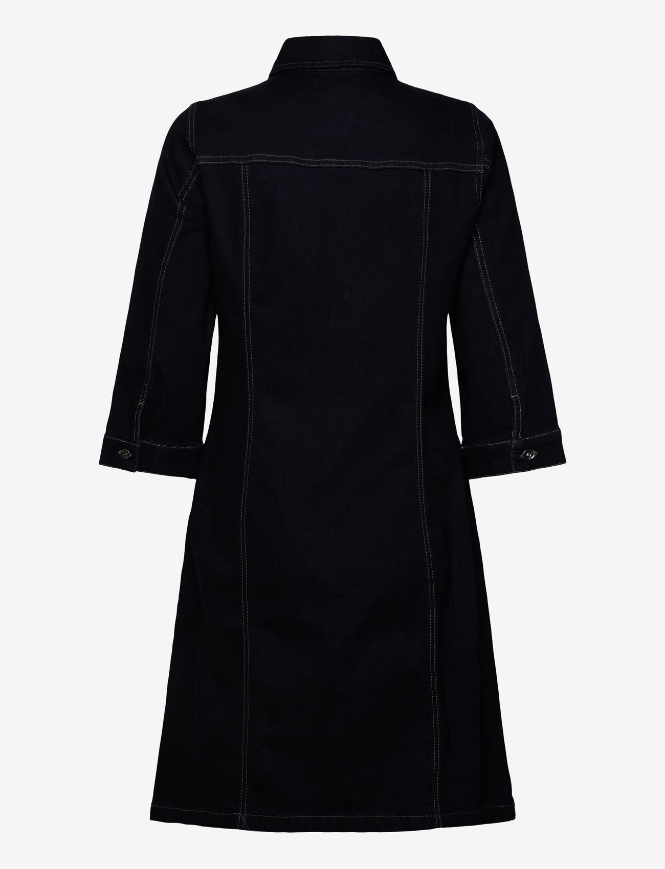 Claire Woman - Cwdaisymariia - skjortekjoler - dark blue denim - 1