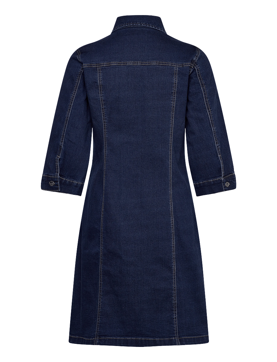 Claire Woman - CWDaisymariia - skjortklänningar - medium blue denim - 2