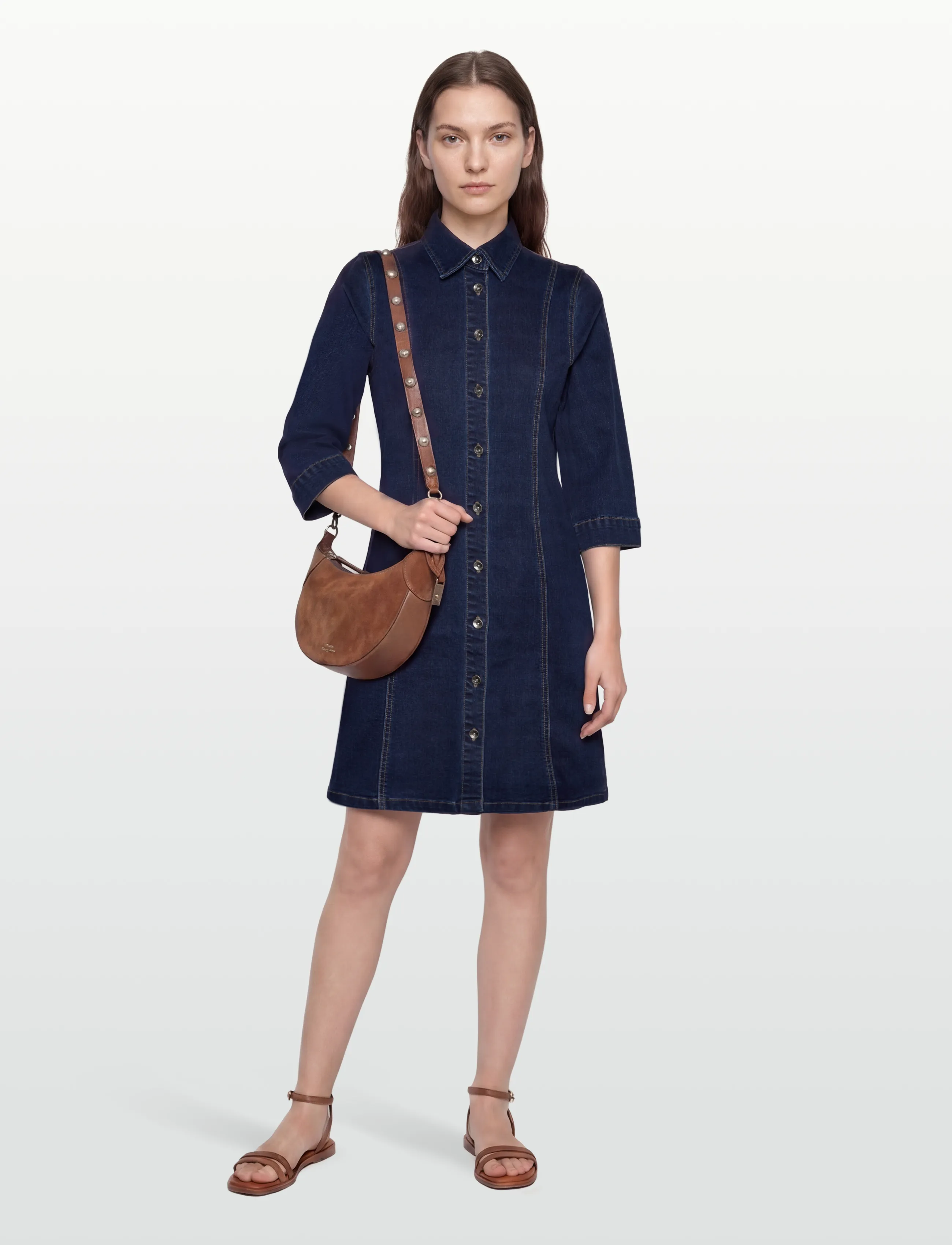 Claire Woman CWDaisymariia - Claire Woman - MEDIUM BLUE DENIM / navy