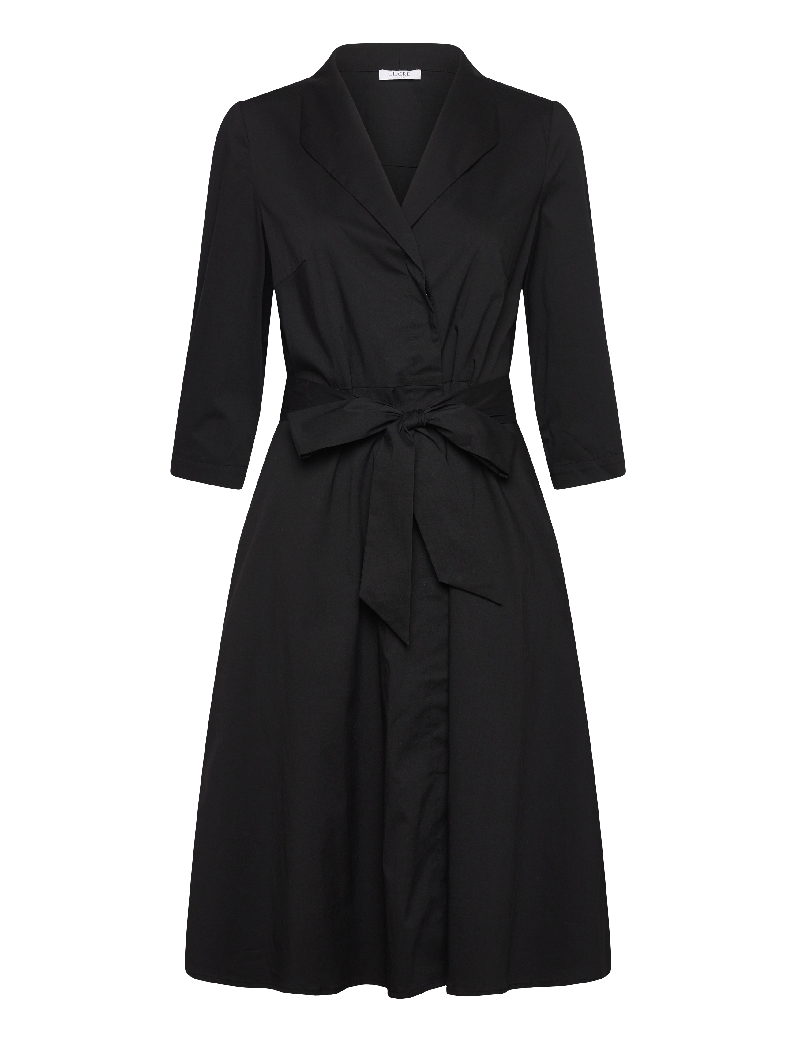 Claire Woman - CWDimanta - midiklänningar - black - 1