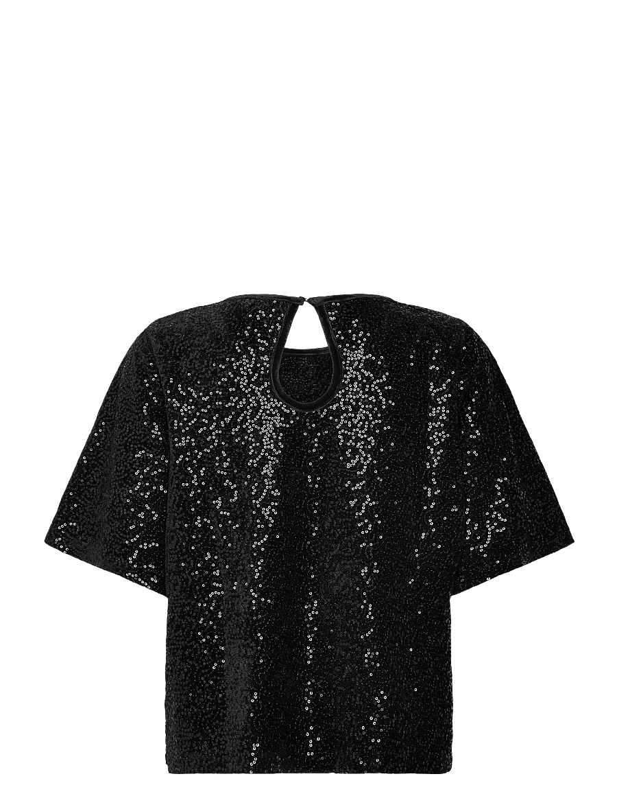 Claire Woman - CWRosalind - lühikeste varrukatega pluusid - black - 1