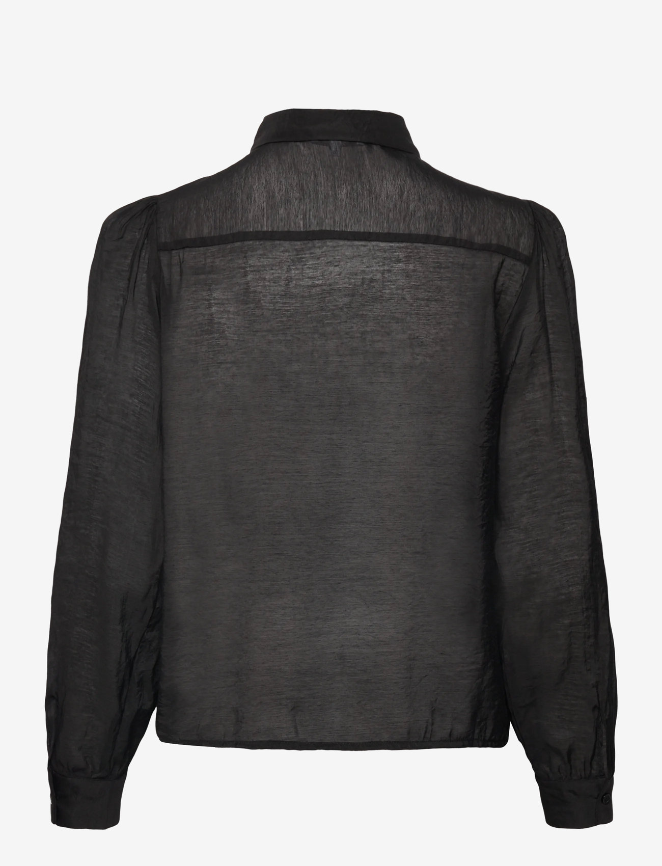 Claire Woman - CWAliyah Blouse - long-sleeved shirts - black - 1