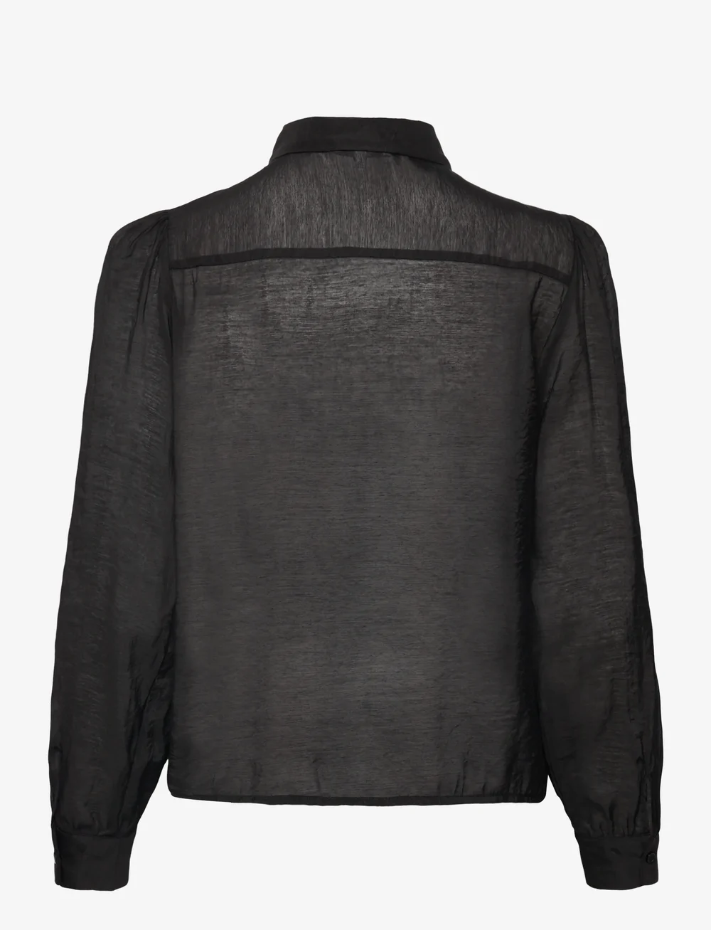 Claire Woman - CWAliyah Blouse - pitkähihaiset kauluspaidat - black - 1