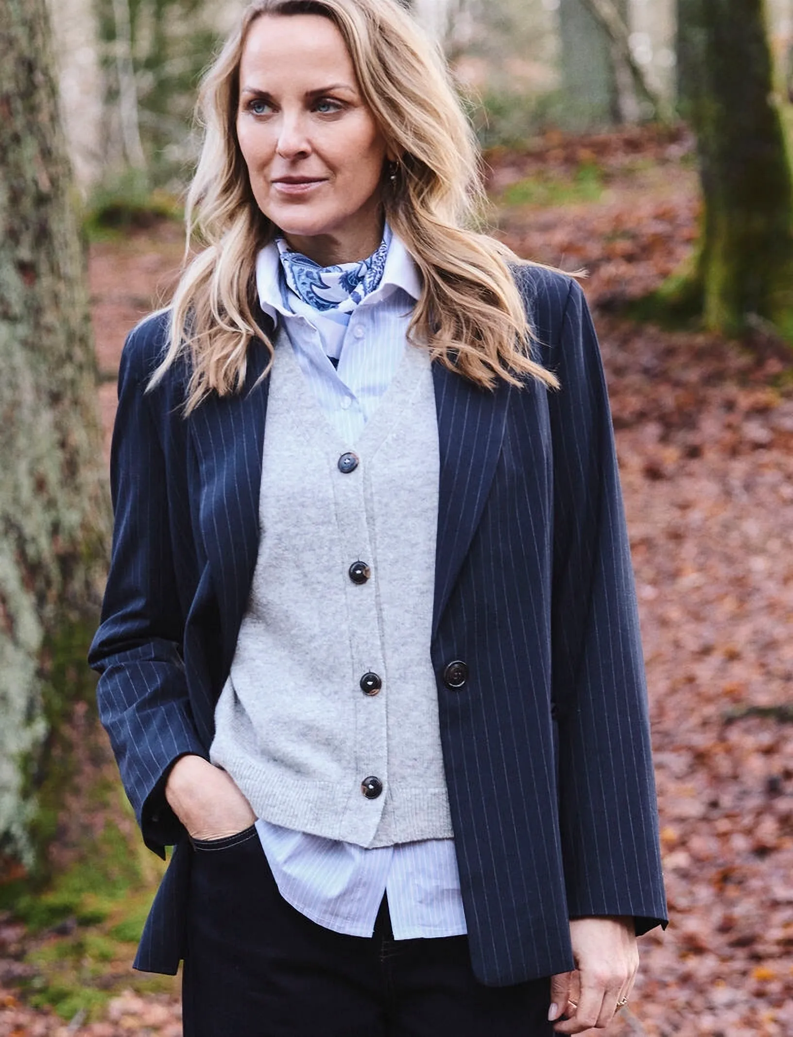 Claire Woman Cwfaye - Kollektsioonid - WILD WIND / blue