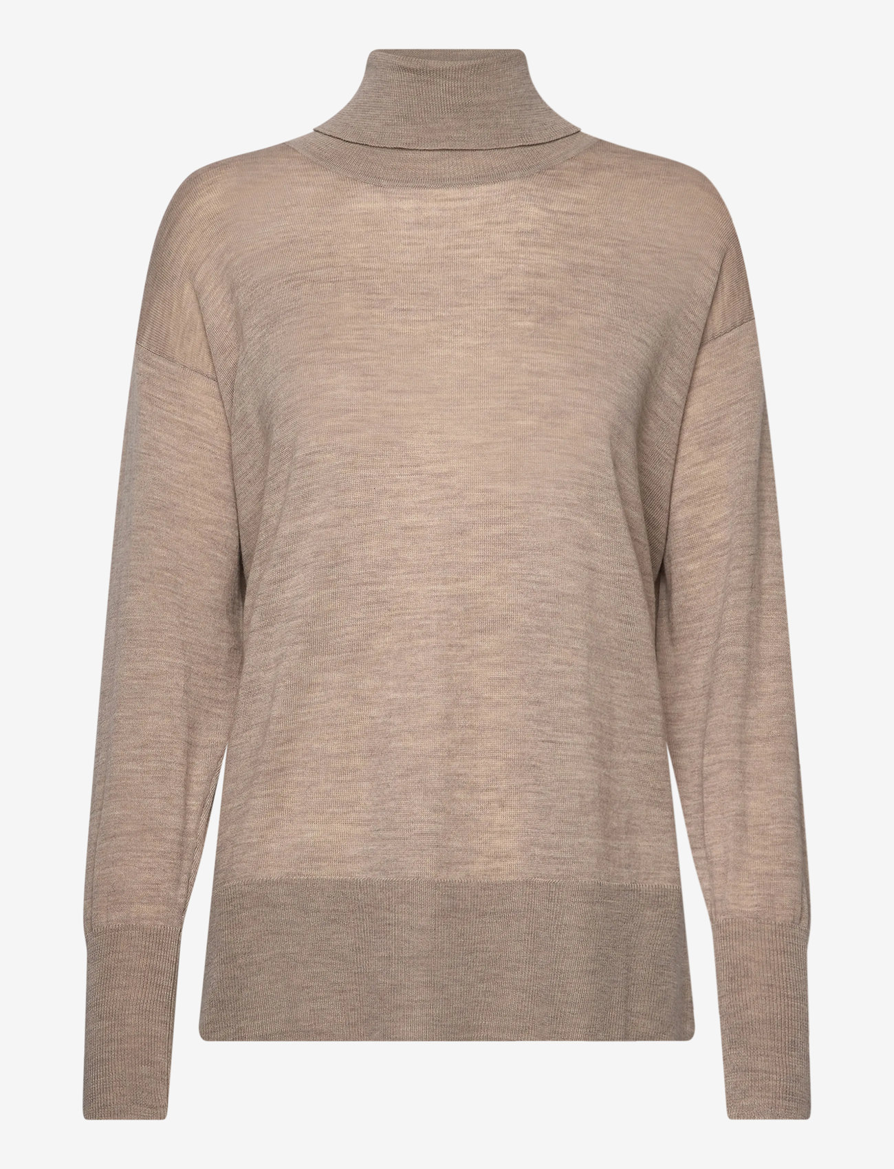 Claire Woman - CWPaola - polotröjor - chinchilla melange - 0