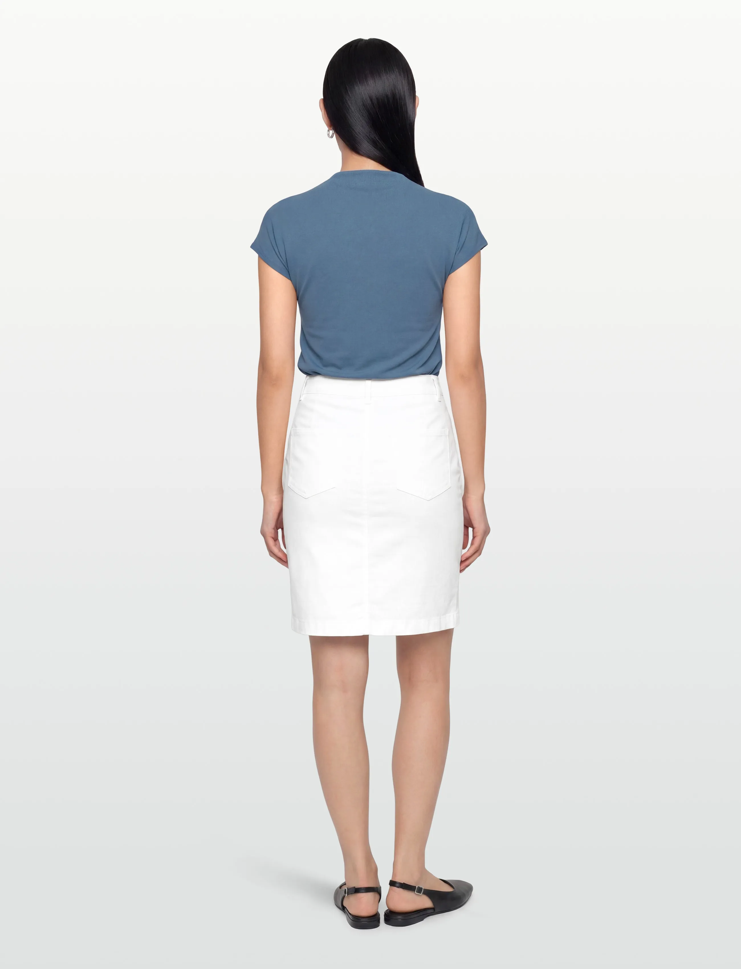 Claire Woman - Cwnagina - short skirts - white - 4