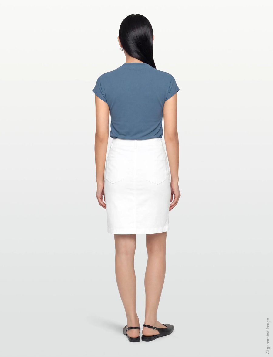 Claire Woman - Cwnagina - short skirts - white - 4
